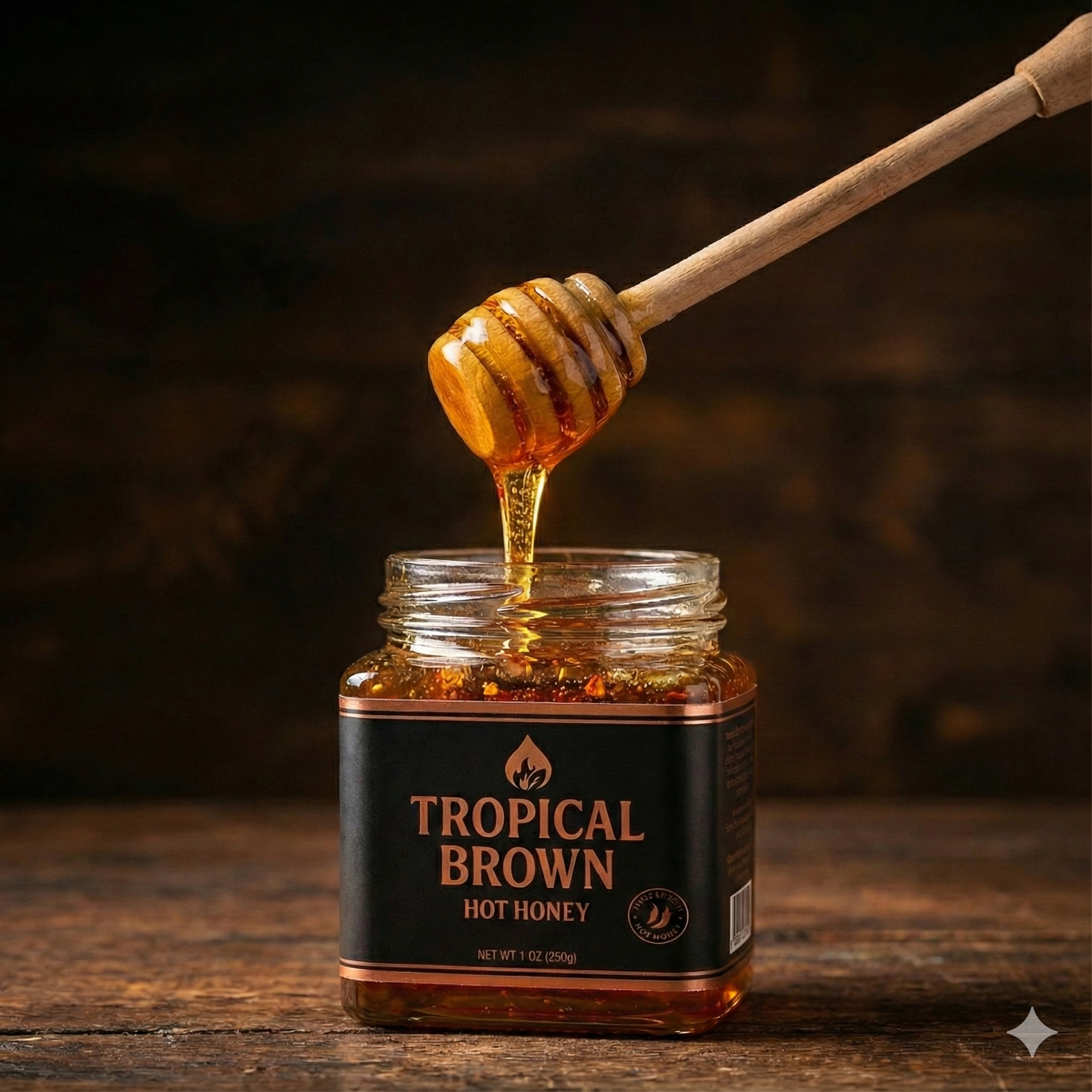 Miel 100% Pura • Chiles Rojos • Vinagre de Manzana